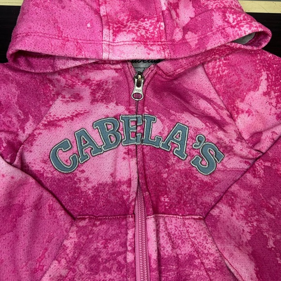 Pink Cabela’s Hooded Sweater 3T - Picture 2 of 5